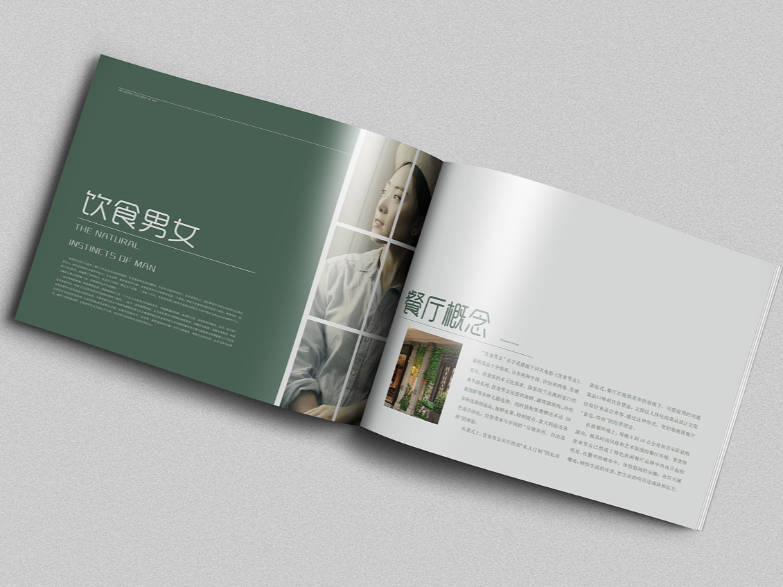 餐飲企業(yè)畫(huà)冊(cè)印刷-餐飲公司宣傳冊(cè)定制-菜單制作